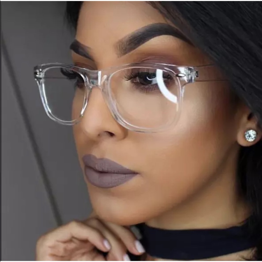 Stylish Clear Frame Glasses